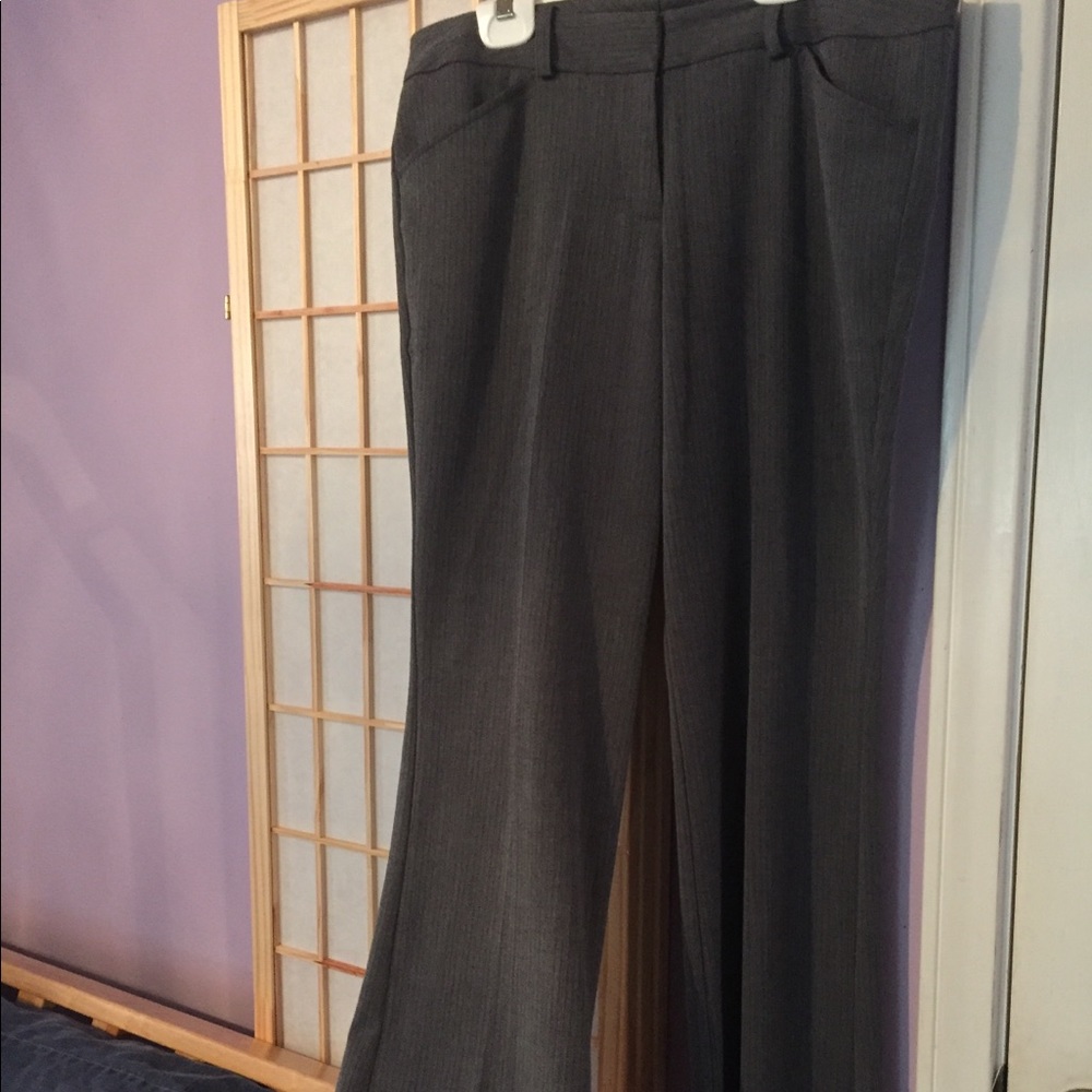 Grey work pants